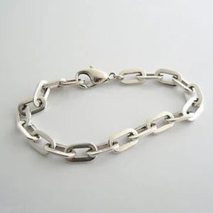 Tiffany & Co Silver Oval Link Silver Bracelet